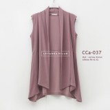 CCa-037 Cardigan Tanpa Lengan